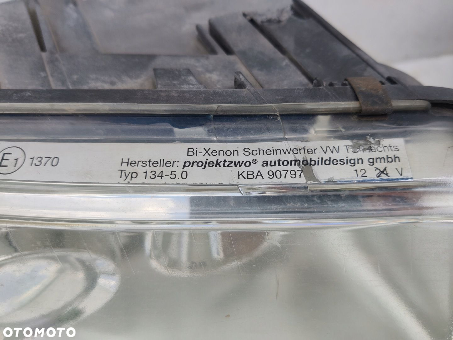Lampa xenon prawa lewa Vw T5 projekt zwo - 9