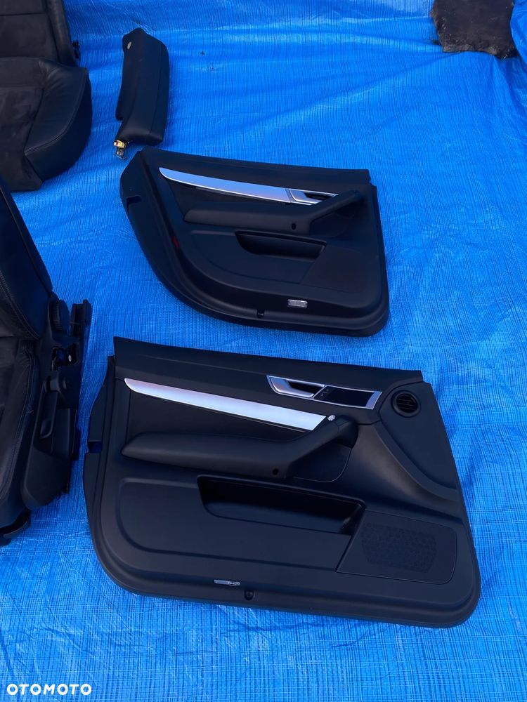 FOTEL FOTELE KANAPA BOCZKI PODŁOKIETNIK WNĘTRZE KOMPLET A6 C6 KOMBI AVANT - 9