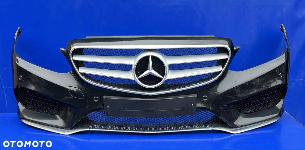 Zderzak AMG przód przedni kompletny PDC OE Mercedes W212 Lift kolor C197 - 4