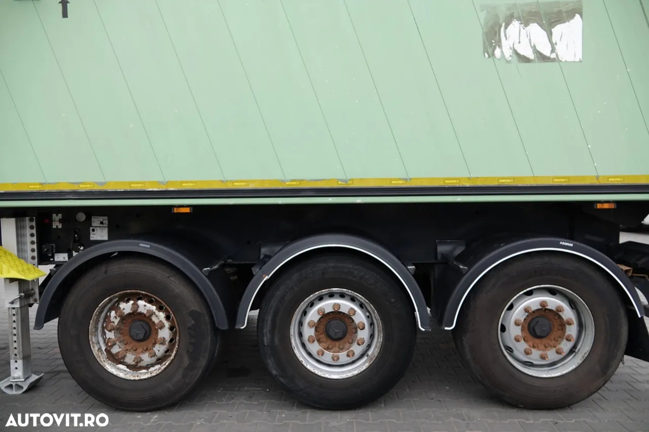 Wielton BASCULATOR 23 M3 / CAMION DIN ALUMINIU / AXĂ RIDICATĂ - 19