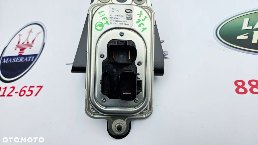 Jaguar XJ 351 LIFT 2015- 5.0 SC 510 KM Moduł mocy akumulatora Sterownik napięcia GX73-14B526-AC   GX73-14B526-AB - 3