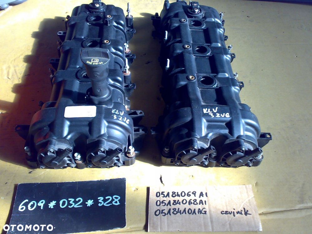 jeep cherokee kl 3.2 14- pokrywa zaworów lewa prawa czujnik idealna - 2