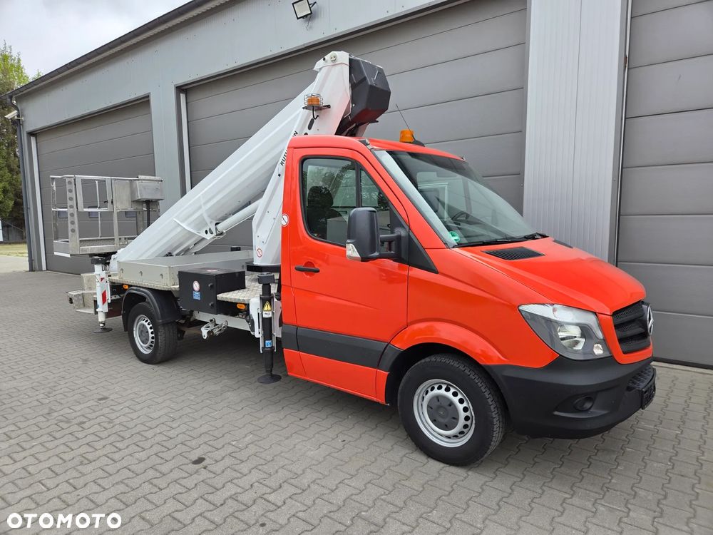Mercedes-Benz Sprinter 313CDI - 27 m - Ruthmann TB 270.2 Podnośnik koszowy Zwyżka Wumag Palfinger GSR Multitel - 4