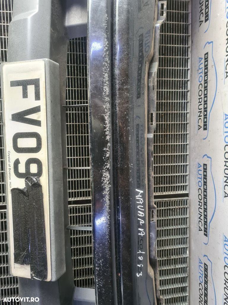 Bara fata Nissan Navara D40 2006 - 2010 NEGRU GNOU455 (1043) model cu spalatoare far ... - 6