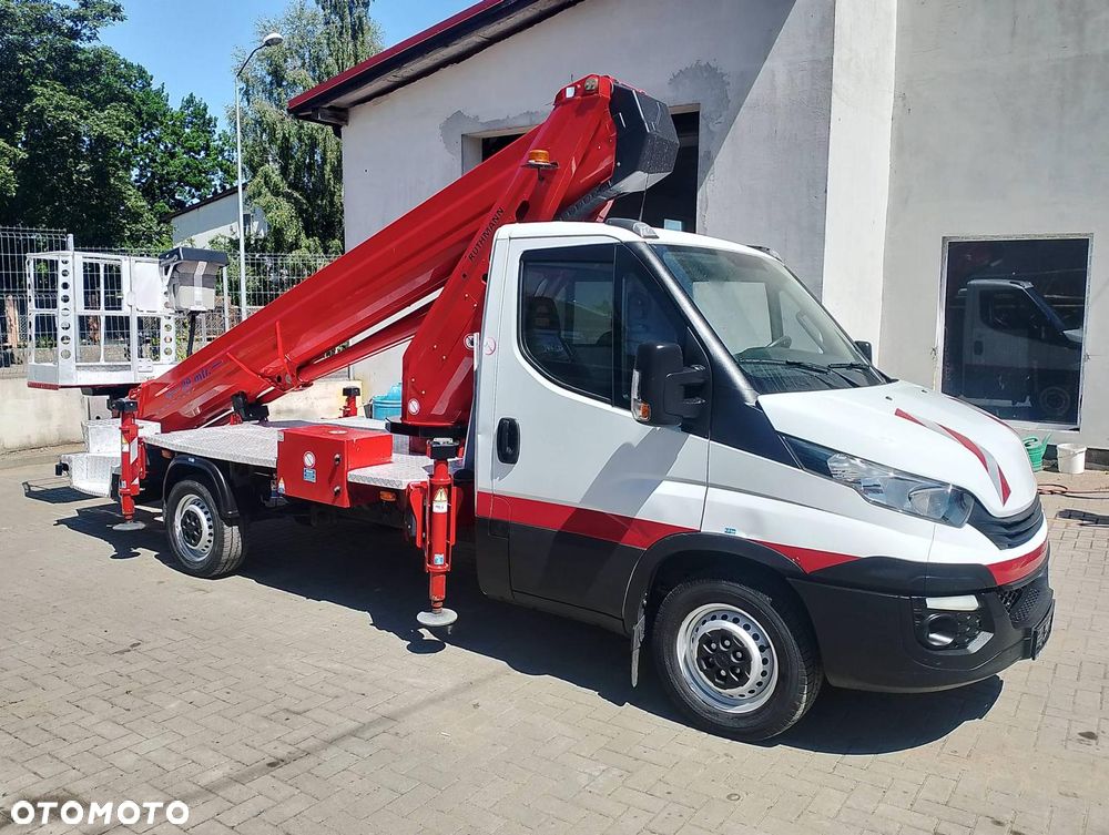 Iveco Podnośnik Koszowy Ruthmann TB290 Zwyżka 29 Metrów 17 w Bok UDT  Import Jak Wumag Gsr Multitel - 21