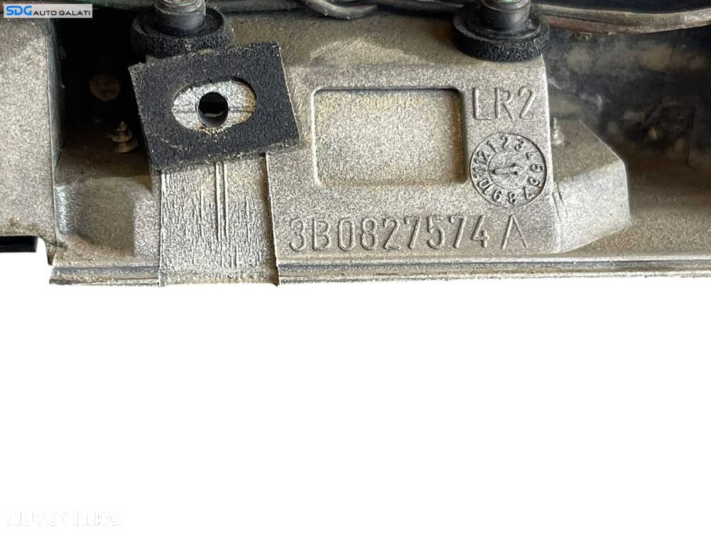 Ornament Bandou Suport Lampa Lampi Numar Maner Clapeta Switch Capota Portbagaj Volkswagen Passat B5 1997 - 2001 Cod 3B0827757 3B0827574A [B4524] - 9