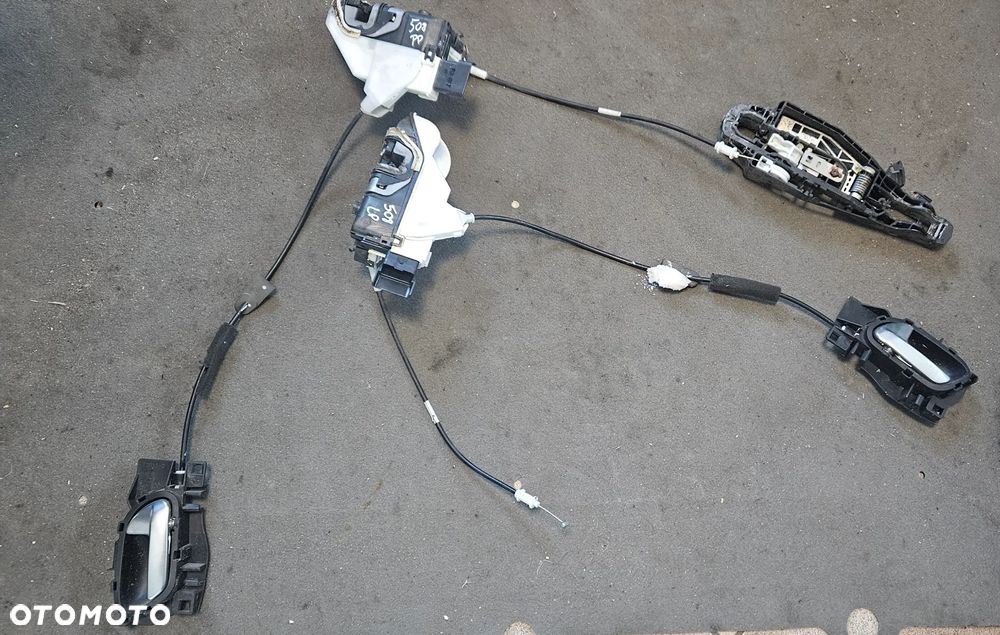 Zamek lewy prawy przód przedni Peugeot 508 I SW 2011r 6 pin Europa - 1