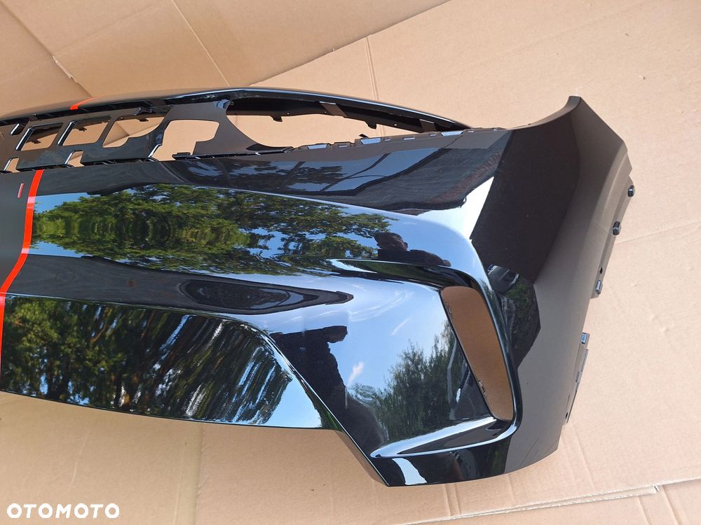 FORD CAPRI EV 24- KOLOR: 5KBX AGATE BLACK NIE KLEJONY! ZDERZAK PRZÓD PRZEDNI ORYG T2KB-17F003-A WYSYŁKA KRAJ-EUROPA - 3
