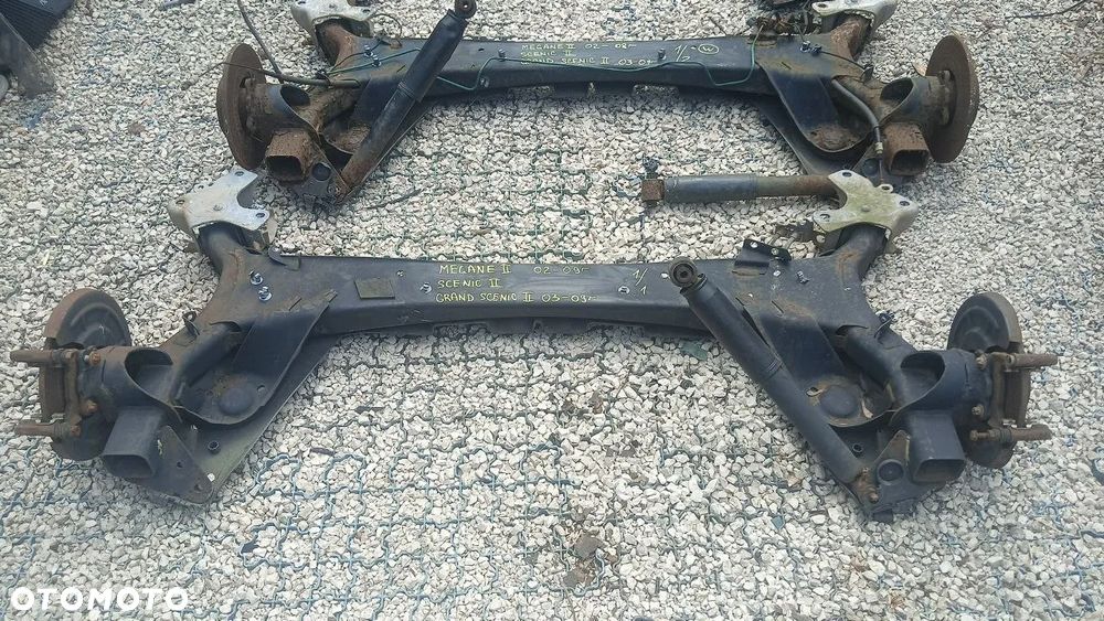 RENAULT MEGANE III / II | SCENIC III / II | GRAND SCENIC III / II | FLUENCE | BELKA ZAWIESZENIA TYLNA (dostępne 6 belek zawieszenia) - 12