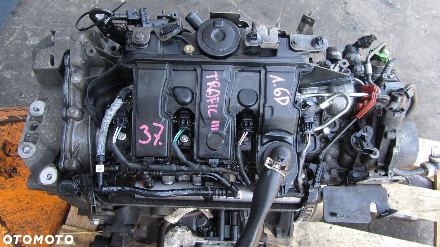 TRAFIC VIVARO III 1.6 SILNIK + WTRYSKI R9MD452 14- - 6
