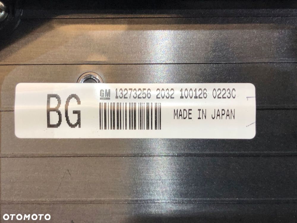 opel insignia a panel radia nawiewu przełączniki centralne 13273095 - 4