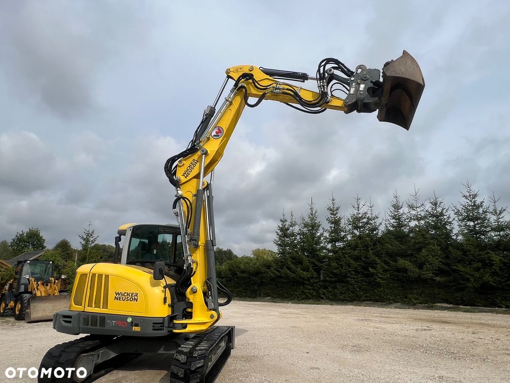 Wacker Neuson Koparka gąsienicowa KLIMA  3xramie łamane Wacker Neuson Et 90 KLIMA Deutz hydrozłącze hydrauliczne Liebherr SW33 LIKUFIX SWA33 + pilot auto hydrauliki 3 x łyżki org Liebherr 9 ton ET90 gumowe gasiennice 1 wł Cat 308 Jcb Yanmar atlas TEREX Liebherr złącze - 18