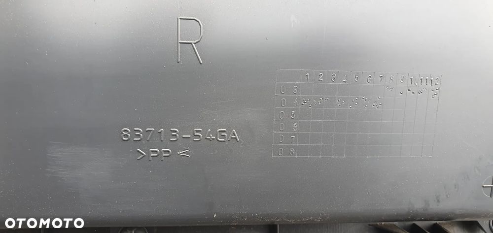 Boczek tapicerka prawy przód przednia prawa Suzuki Liana - 6