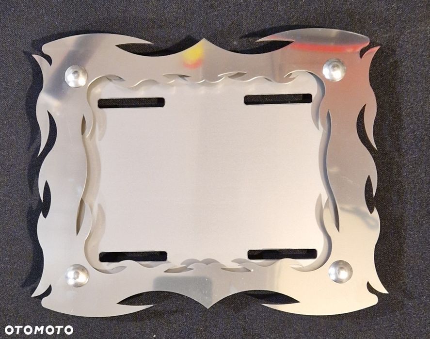 Ramka pod tablice rejestracyjną motocyklowa - 1