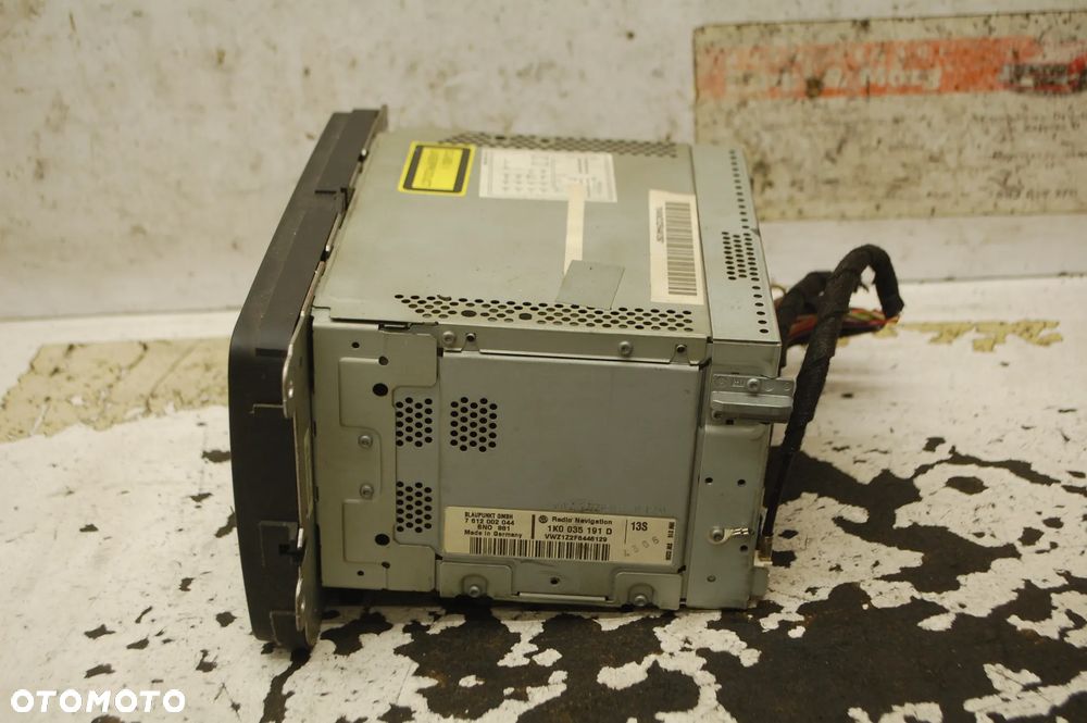 RADIO FABRYCZNE CD 1K0035191D VW PASSAT B6 GOLF V - 2
