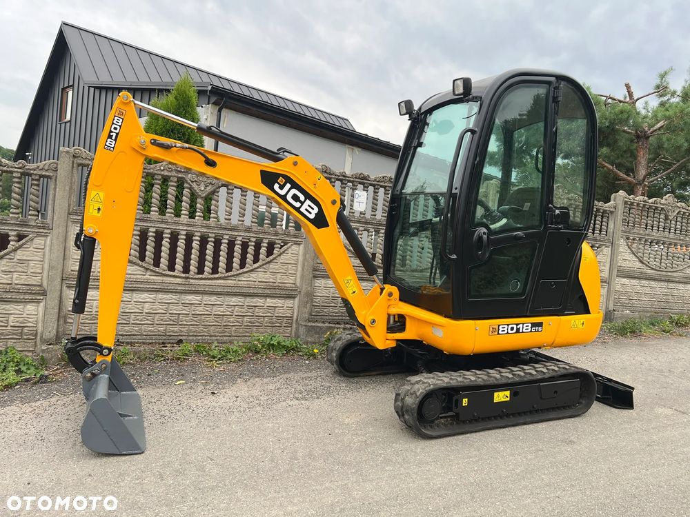 JCB 8018 CTS | Minikoparka JCB 8018 | 2 Tony | Rozsuwane Gąsienice | Stan IDEALNY | Mini Koparka | - 7