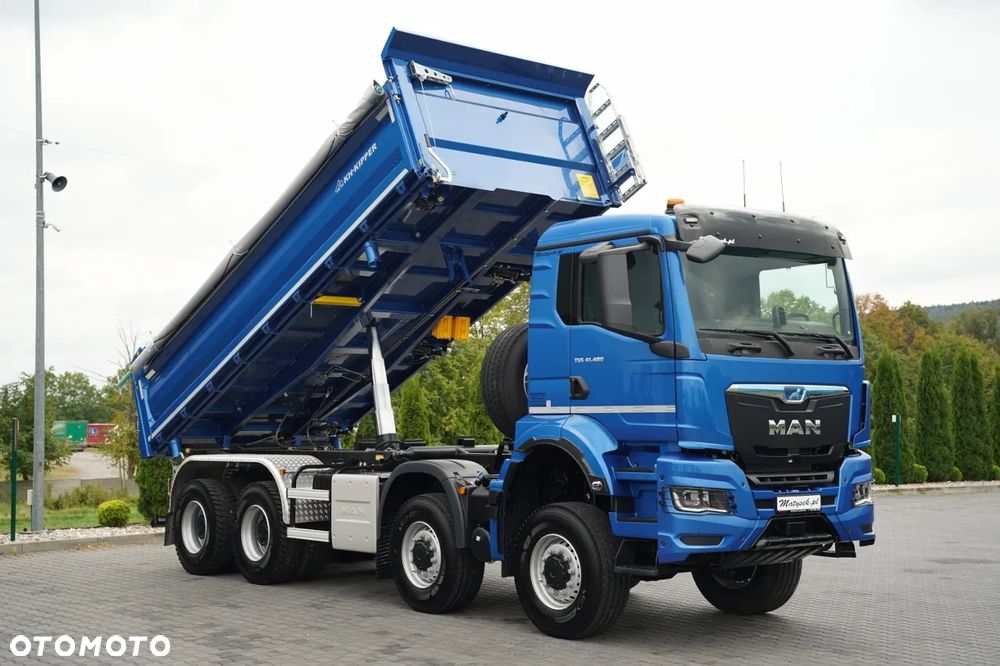 MAN TGS 41.480 / 8X8 / WYWROTKA 3 STRONNA / BORDMATIC / KH KIPPER / AUTOMAT / FABRYCZNIE NOWA - 2026 R / DOSTĘPNY OD RĘKI / WYMIEŃ SWÓJ STARY NA NOWY - 7