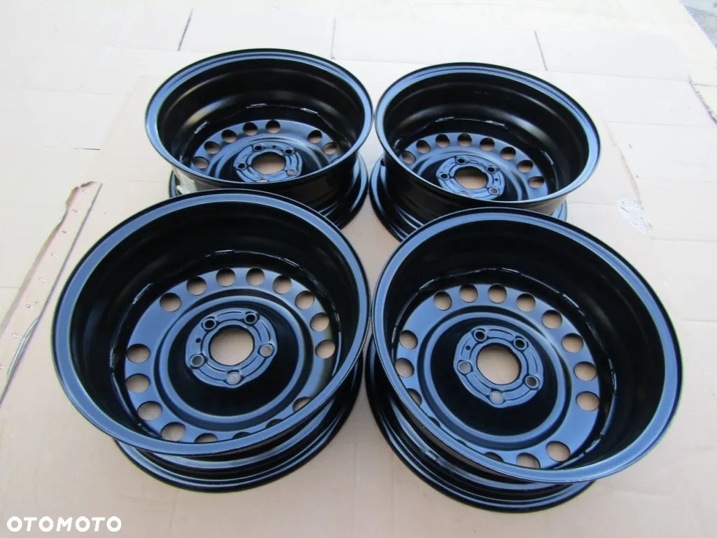 4x NOWE Felgi 15 Opel Meriva A B Zafira A Astra H III Vectra B / 6j 5x110 ET43 - 17