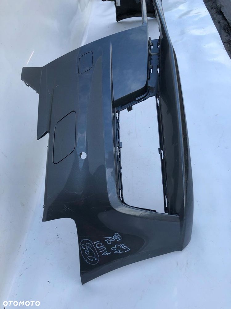 ZDERZAK PRZÓD PRZEDNI AUDI A3 LIFT HB PDC SPRYSKI 8V807437 - 4