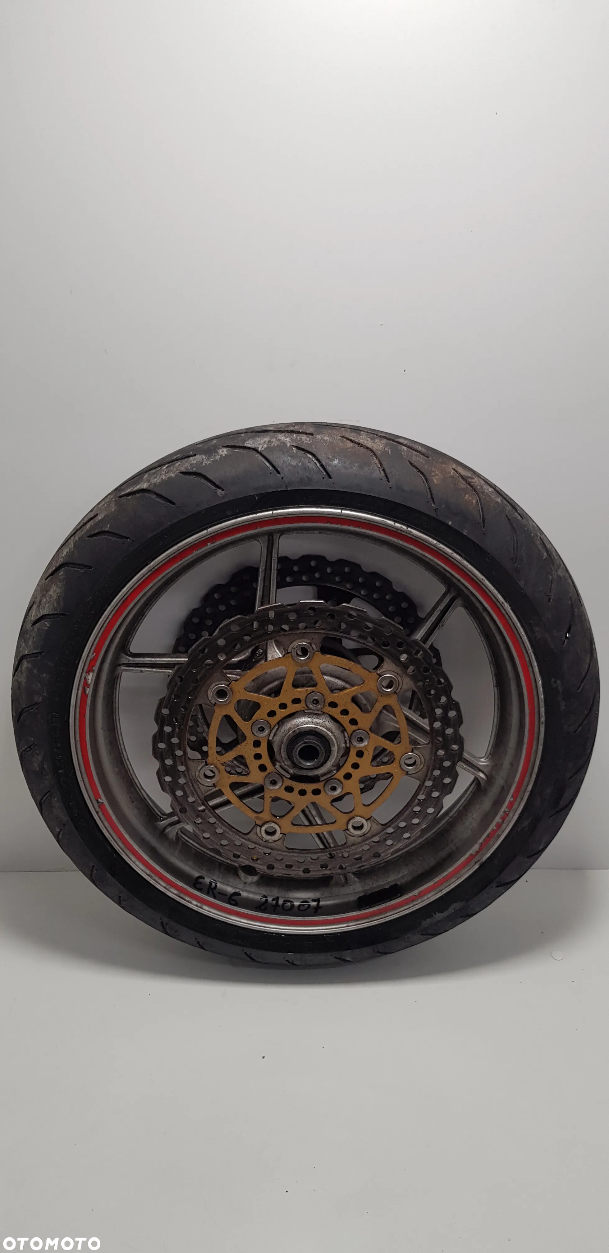 KAWASAKI ER6N 06-08 Opona Koło Felga - 2