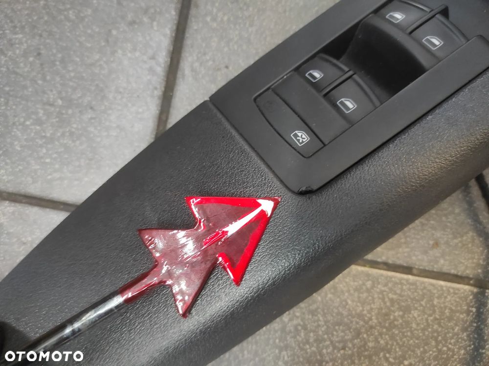 PODŁOKIETNIK DRZWI BOCZKA RĄCZKA LEWA LEWY AUDI A3 8P 5 DRZWI 8P4 WYSYŁKA !!!!! - 6
