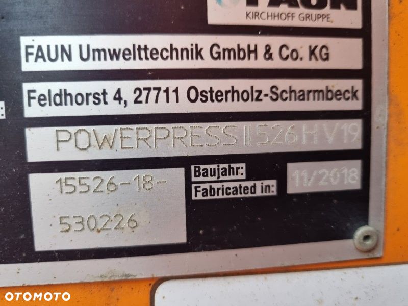 MAN TGS 26.320 EURO 6 FAUN POWERPRESS z DE - 19