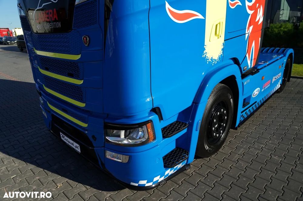 Scania S 520 / V8 / RETARDER / I-PARK COOL / COMPLET AIRMATIC / PIELE / ANVELOPE 100% - 11