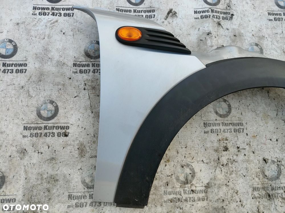 MINI R55 R56 R57 LCI ONE Cooper Błotnik prawy Pure Silver - 3