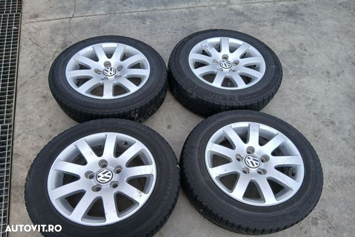 Jante aliaj cu anvelope 15 - set 3B0601025K 195/65 R15 7JX15H2 ET37 3 - 2