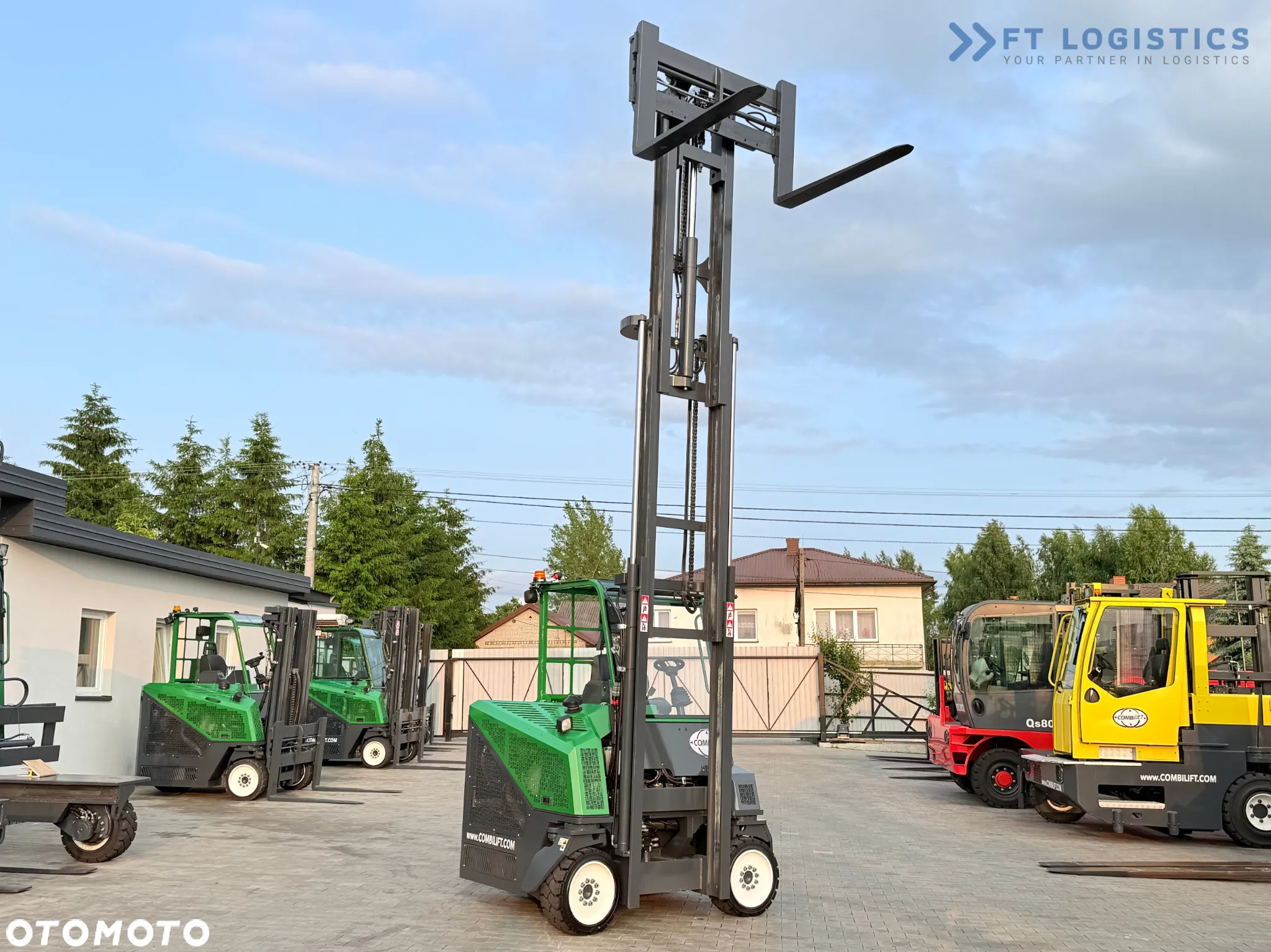 Combilift C4000CB / TRIPLEX - 5200MM / GAS / WOLNY SKOK / POZYCJONER WIDEŁ / PRZESUW WIDEŁ / WYSOKOŚĆ 2450MM / JAK NOWY - 35