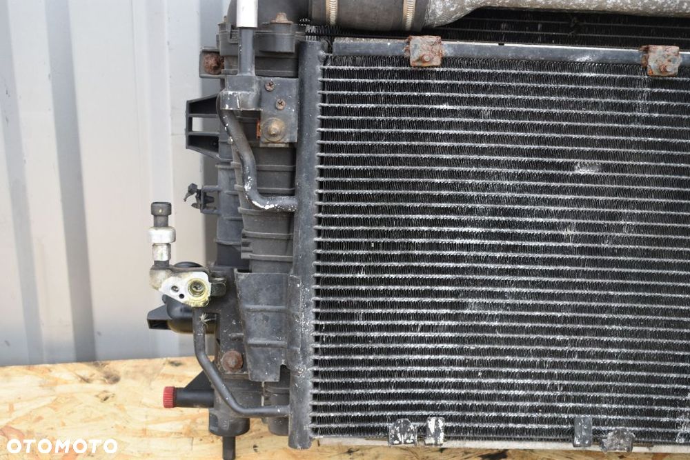 KOMPLET CHŁODNIC WODY KLIMATYZACJI OPEL ZAFIRA B 1.9CDTI - 3