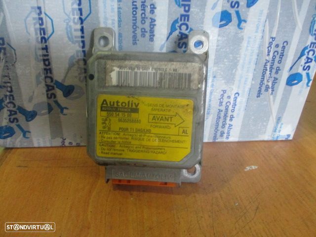 Modulo Airbag 9635268880 PEUGEOT 206 1999 1.1I 60CV 0P PEUGEOT 206 1999 1.1 I 60CV 5P BRANCO - 1