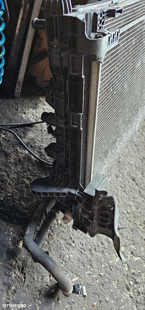 Chłodnica wody klimatyzacji komplet wentylator komplet chłodnic Mercedes S Klasa W222 A0999061901 - 5