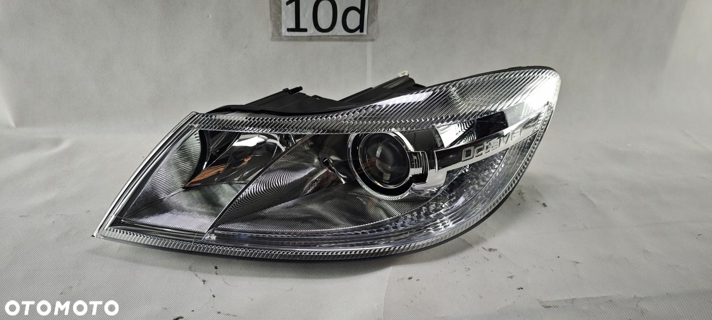 SKODA OCTAVIA 1Z1 II LIFT XENON LEWY REFLEKTOR LAMPA LEWA 1Z1941017T - 5