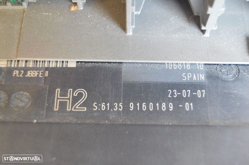 TAMPA CAIXA FUSIVEIS TAMPA PAINEL 9119445 911944502 BMW SERIE 1 E87 E81 E82 SERIE 3 E90 E91 - 6