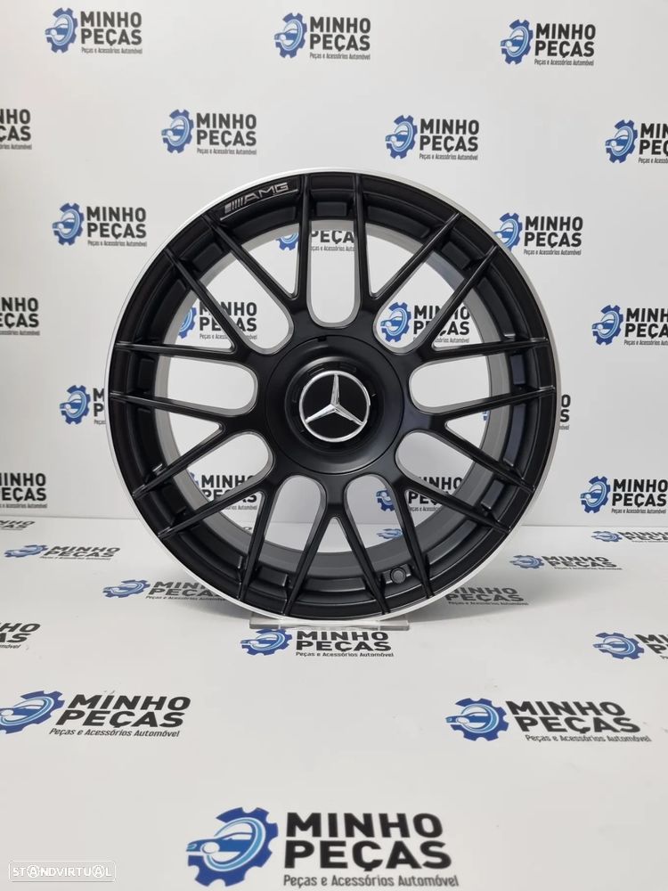 Jantes Mercedes Novo (C63S) AMG em 17 Satin Black - 8