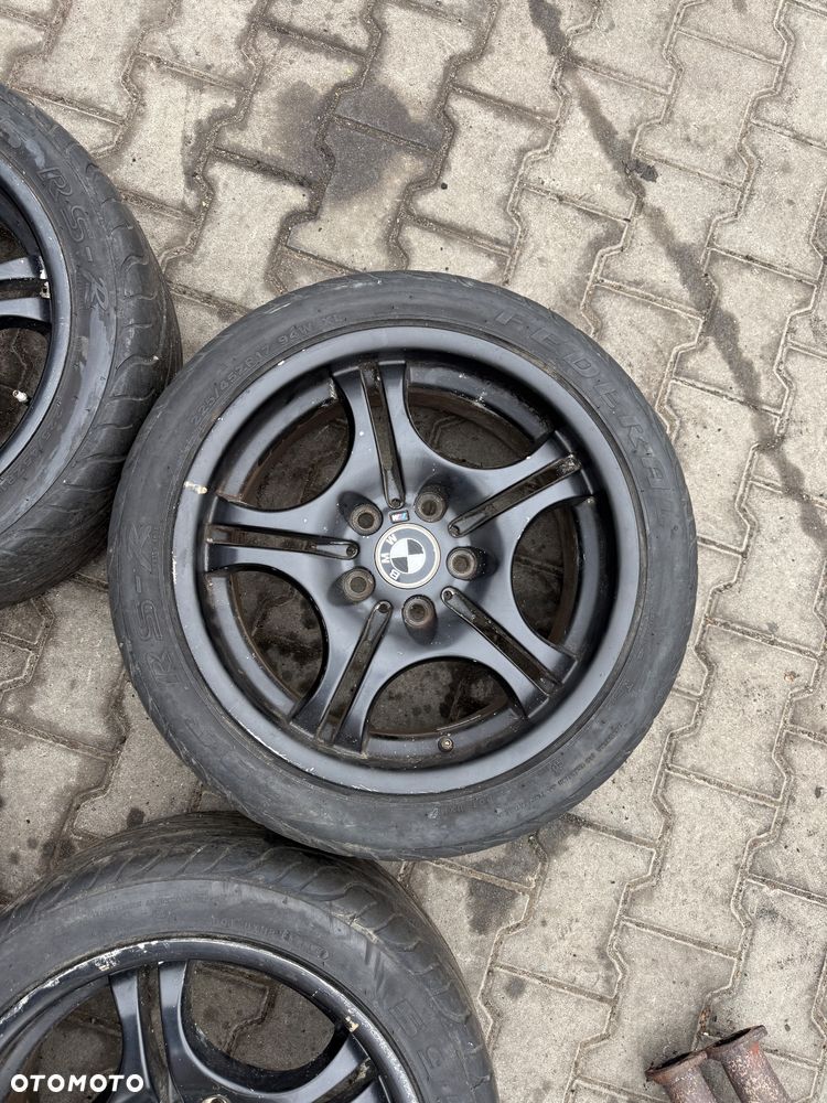 Styling 68 Koła felgi m pakiet e46 17” 7,5j 8,5j oryginalne opony - 5