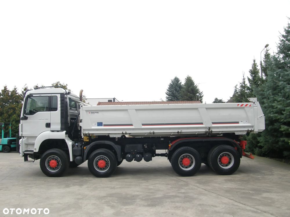 MAN TGS 35.480 8x6 2016 BORDMATIC 260000km manual z Niemiec - 10