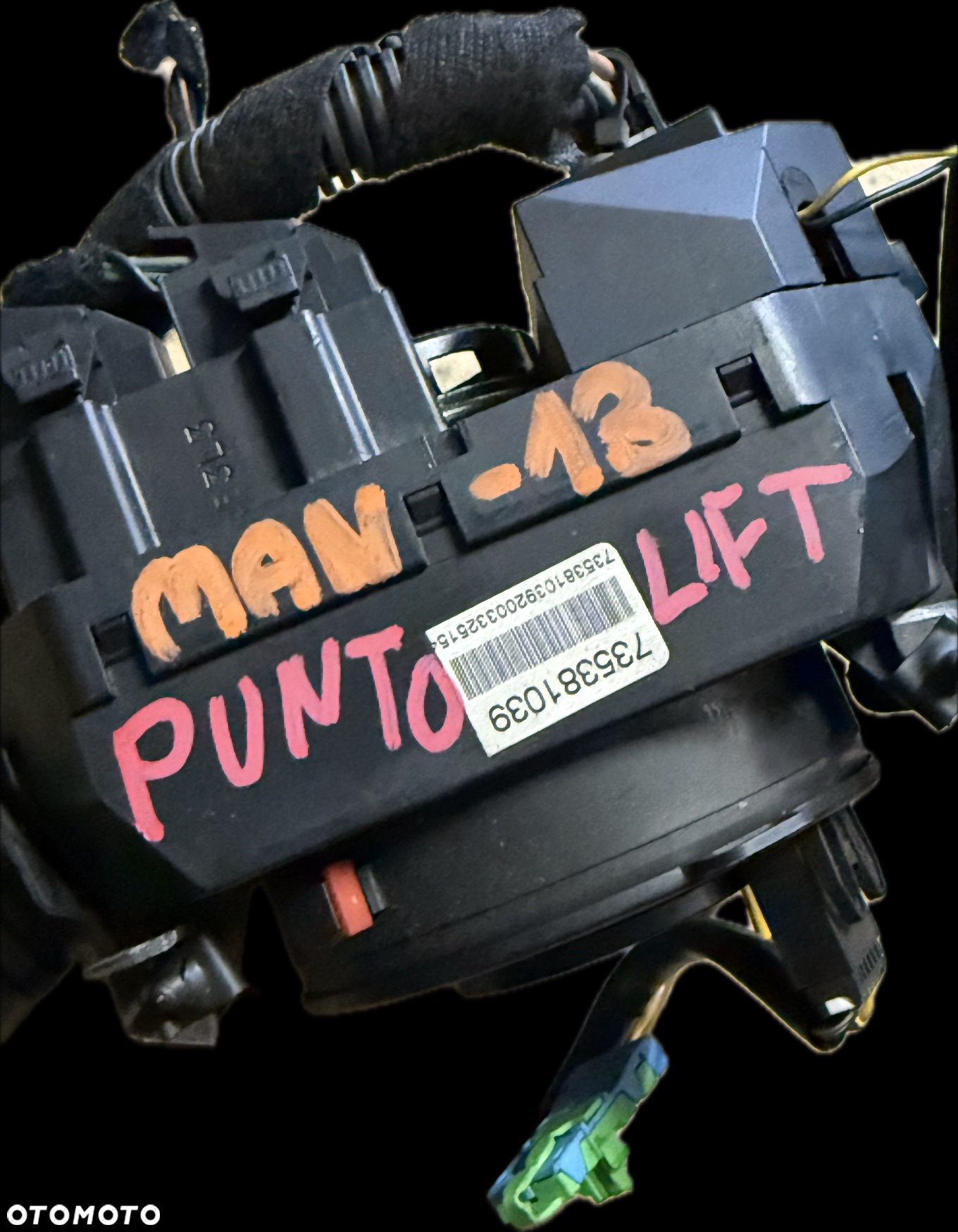 Manetka Przełącznik zespolony Taśma Airbag Fiat Punto II - 2