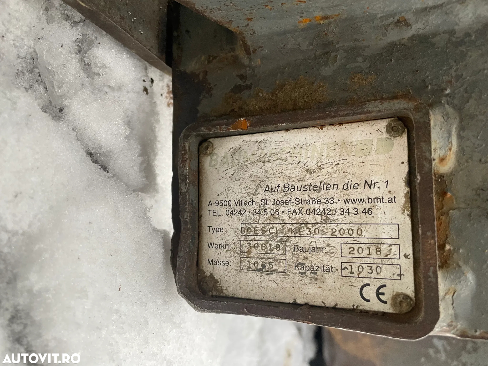 Cupa taluz cu inchlinare hidraulica Baumaschinen - 15