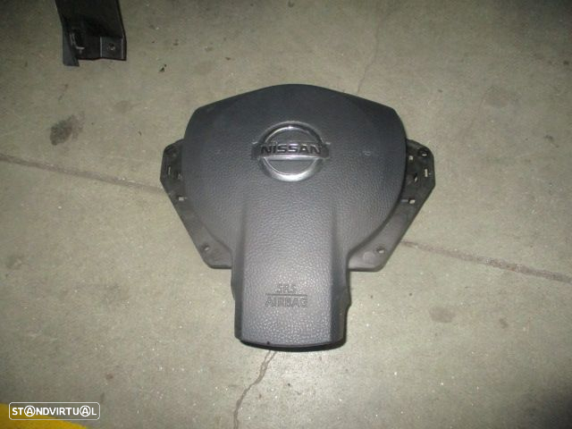 Kit Airbags 98510JD15C  98820JD10A  98515JD05A NISSAN QASHQAI 1 FASE 1 2008 1.5DCI 105CV 5P CINZENTO PRETO - 2