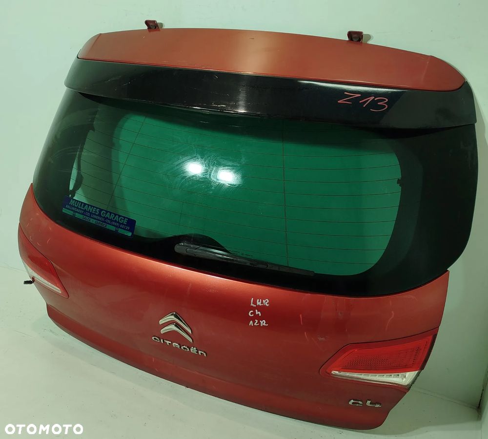 Klapa bagażnika tył tylna CITROEN C4 II 10-14 LKR - 2
