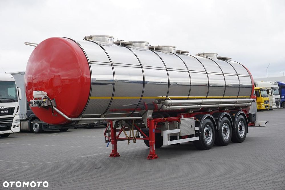 Sommer CYSTERNA SPOZYWCZA / 28 475 LITRÓW / 4 KOMOROWA /  WEBASTO / POMPA - 2