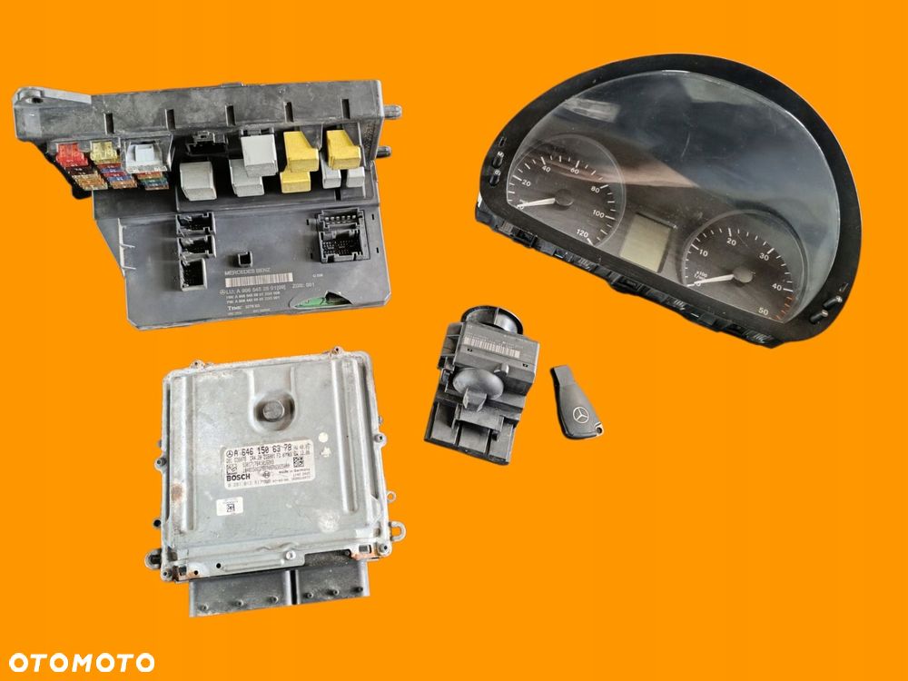 sterownik silnika mercedes sprinter w906 2.2 cdi a6461506378 - 10