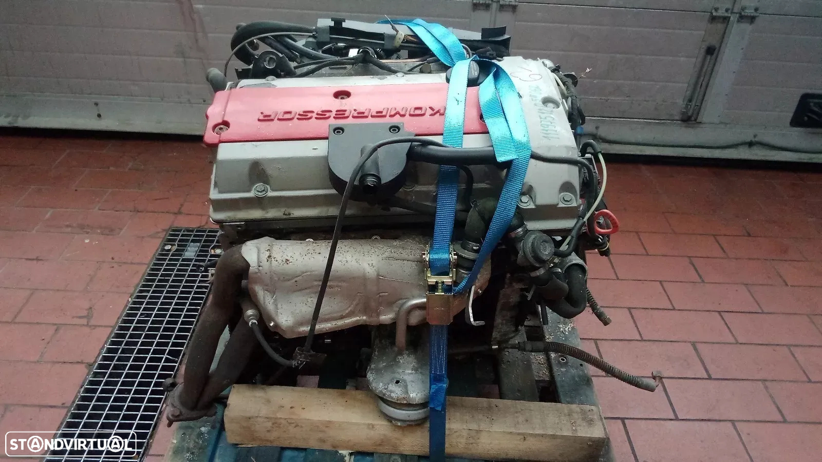 Motor Completo Mercedes Benz M111.975 Kompressor 2.3i 193cv 16v 1997 - 2000 - 6