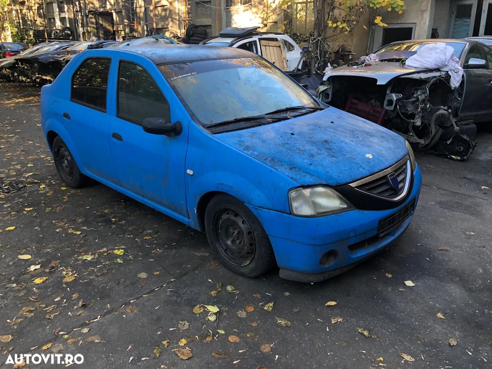 Dezmembrez Dacia Logan 1 albastru 1,4 MPI 2007 - 1