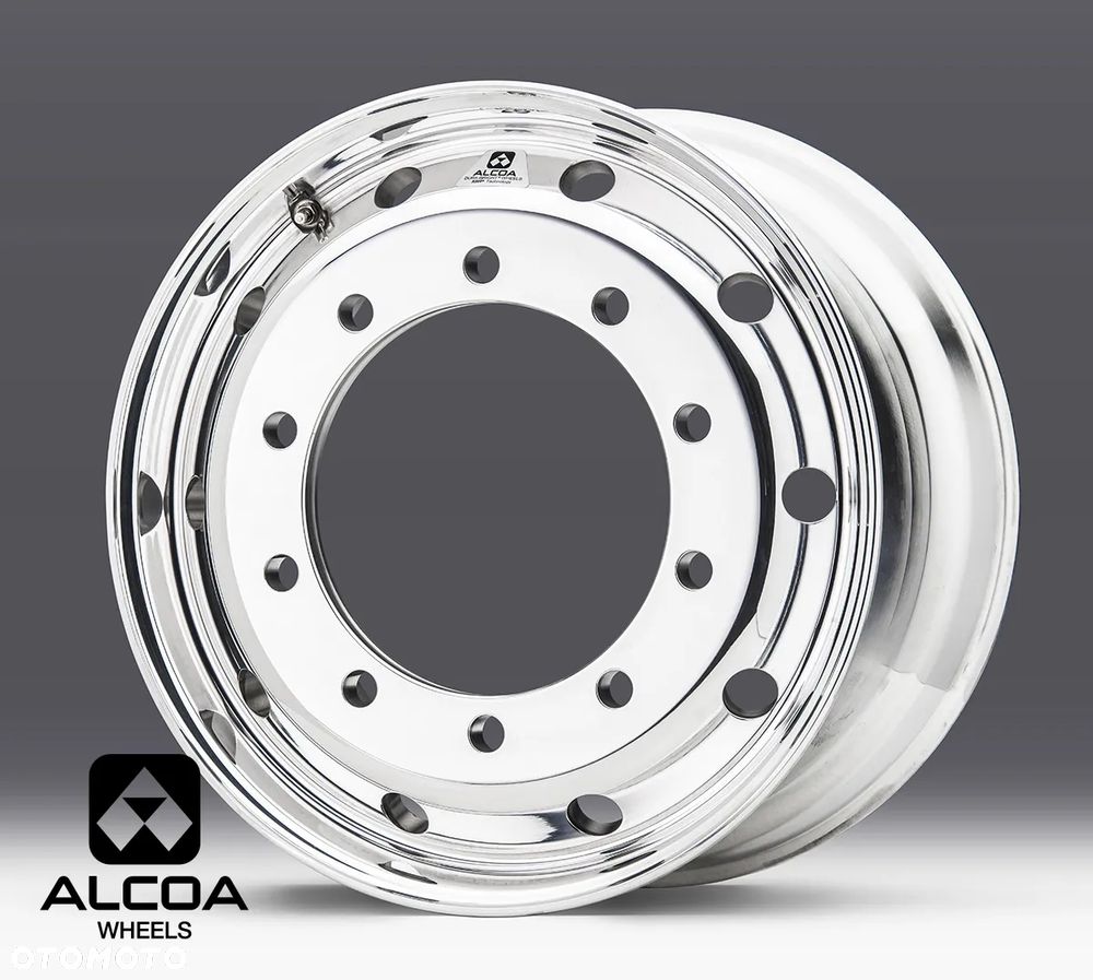 MAN / ORYGINALNE FELGI ALCOA + Kapselki GRATIS / ET120 / 22,5 x 11,75 / LVL ONE / KOSZTY FV / DOSTAWA GRATIS - 2