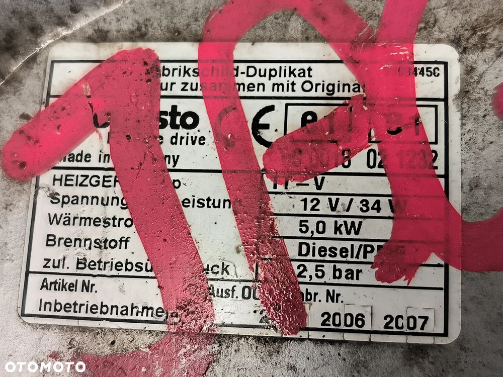 Ogrzewanie postojowe Webasto 4R8318K463AF Jaguar, S-Type - 3