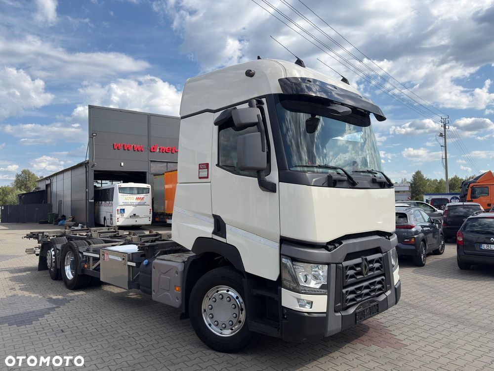 Renault T 460 BDF / STANDARD / Regulowany BDF standard i MEGA / Winda / Super stan / IMPORT SZWAJCARIA / FULL SERWIS / ALUFELGI / PODNOSZONA I SKRĘTNA OŚ