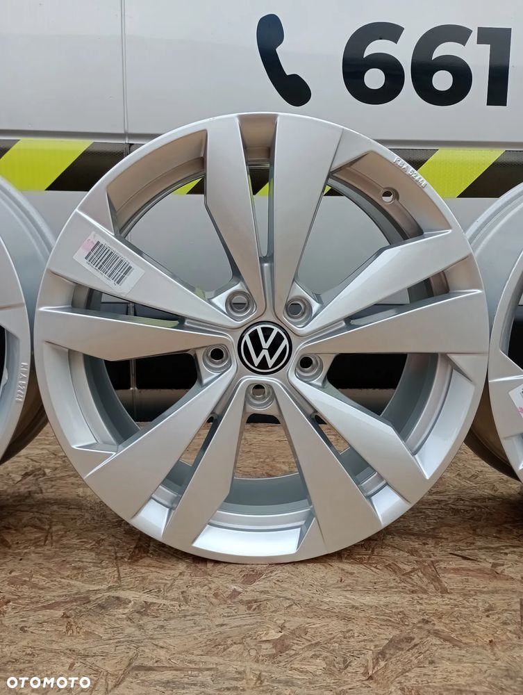 FELGI ALUMINIOWE 5x112 R18 7,5J ET50 VOLKSWAGEN BEETLE CADDY GOLF ID.3 JETTA SHARAN TOURAN T-ROC - 6
